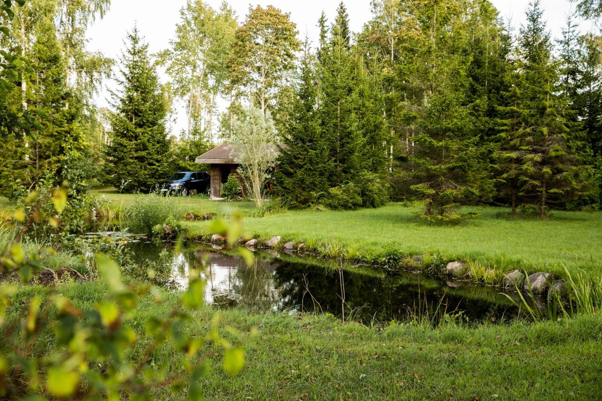 Villa Brivdienu Maja "Raudini" Kaltene Exterior foto