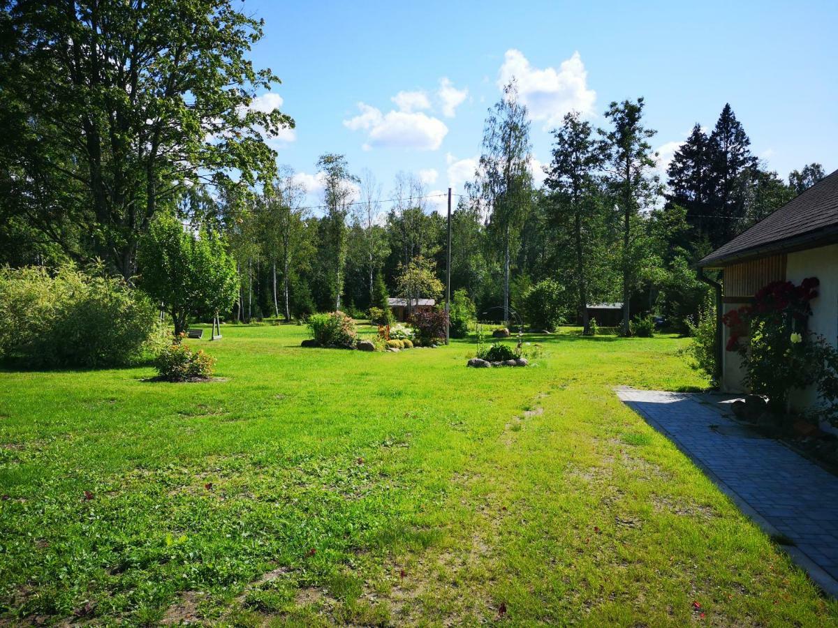 Villa Brivdienu Maja "Raudini" Kaltene Exterior foto